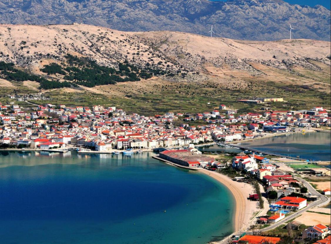 Family Hotel Zane Pag Town Bagian luar foto
